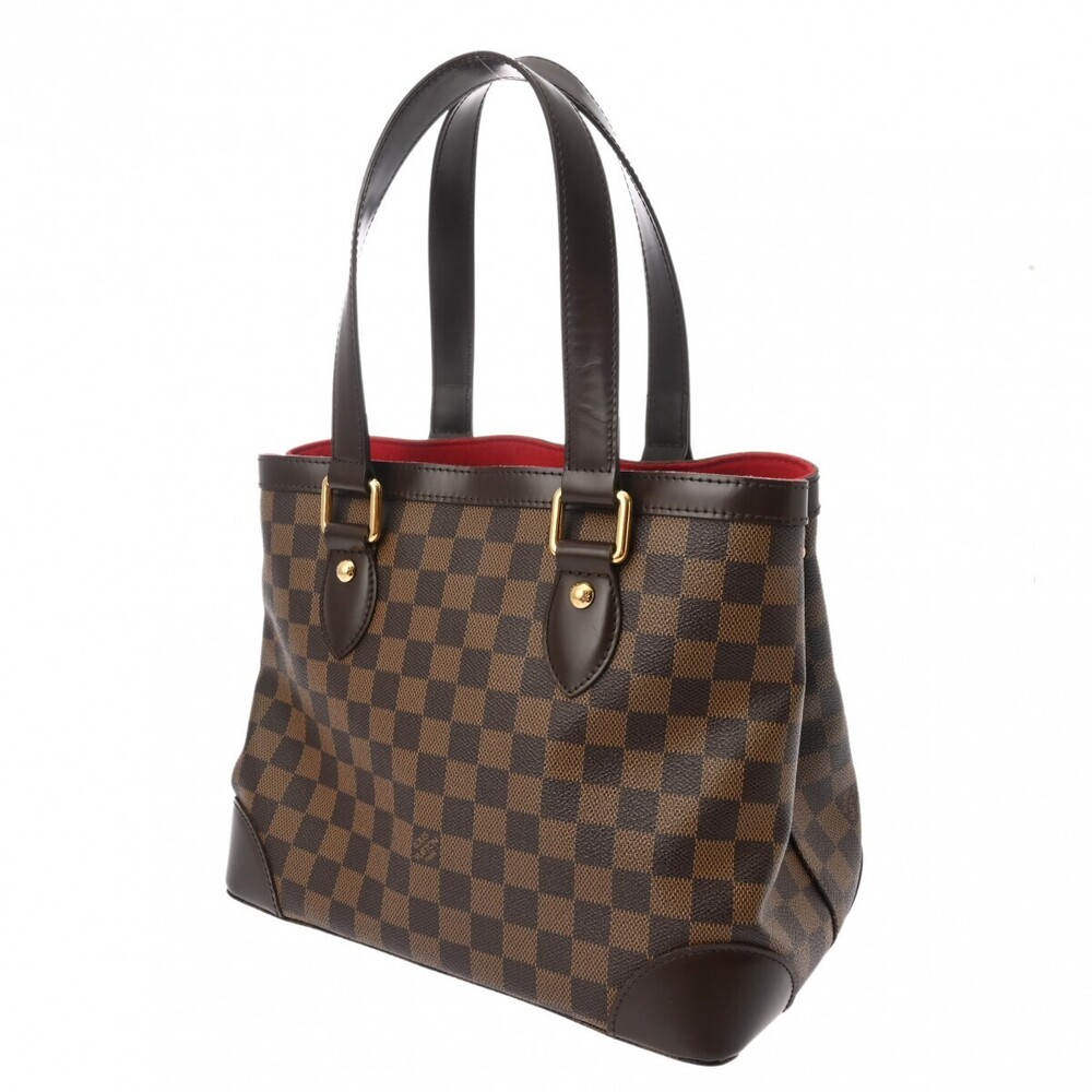 Louis Vuitton Handbag Hampstead Canvas Brown Damier